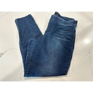 Nine West Jeans Women's Skinny Blue‎ Denim Stretch Size 12